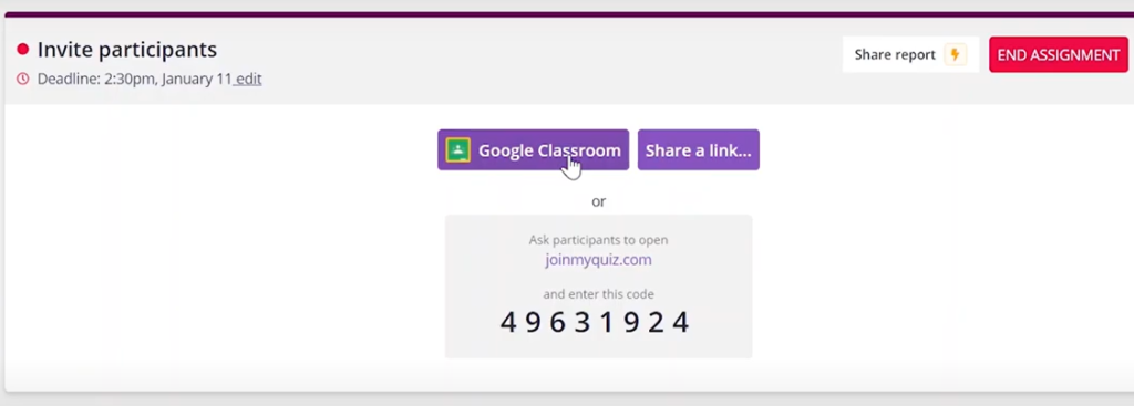 Connecting Google Classroom to Quizizz is super simple and straightforward for teachers.