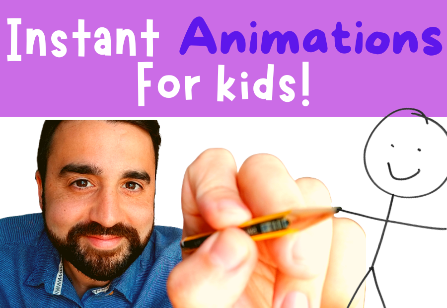 Turn any drawing into animation! | ESL Kid's Activity