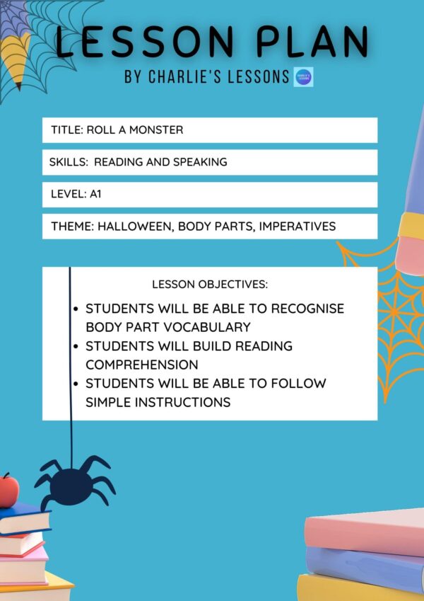 Halloween activity pack by Charlie's Lessons - Image 3