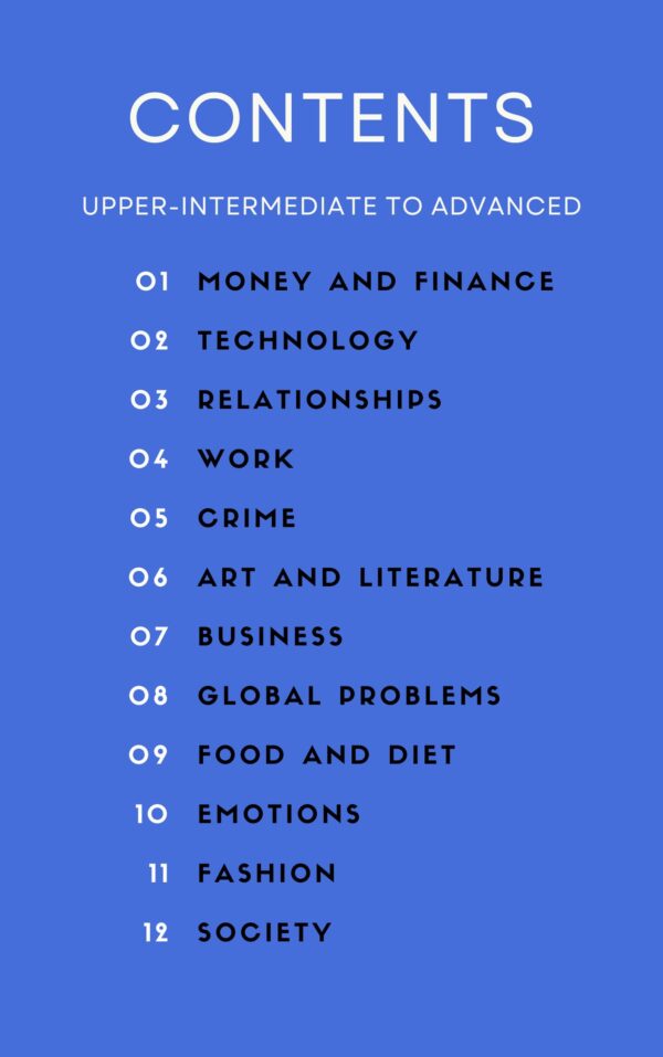 contents advanced Communicative crosswords all levels